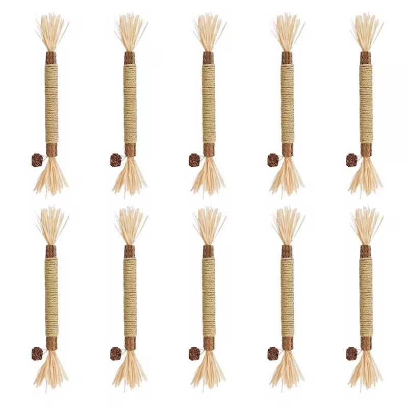 Cat Mint Dental Chew Stick Toy Natural Teeth Cleaning Interactive Cat Toy 5