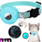 Glow Moon AirTag Pet Collar Reflective Breakaway Tracking Collar For Cats Small Dogs 0