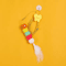 Feather Bell Elastic Cat Teaser Toy Interactive Hanging Wand Toy For Cats Kittens 6