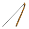 Worm Tail Bell Cat Teaser Wand Interactive Plush Hunting Toy For Cats Kittens 1