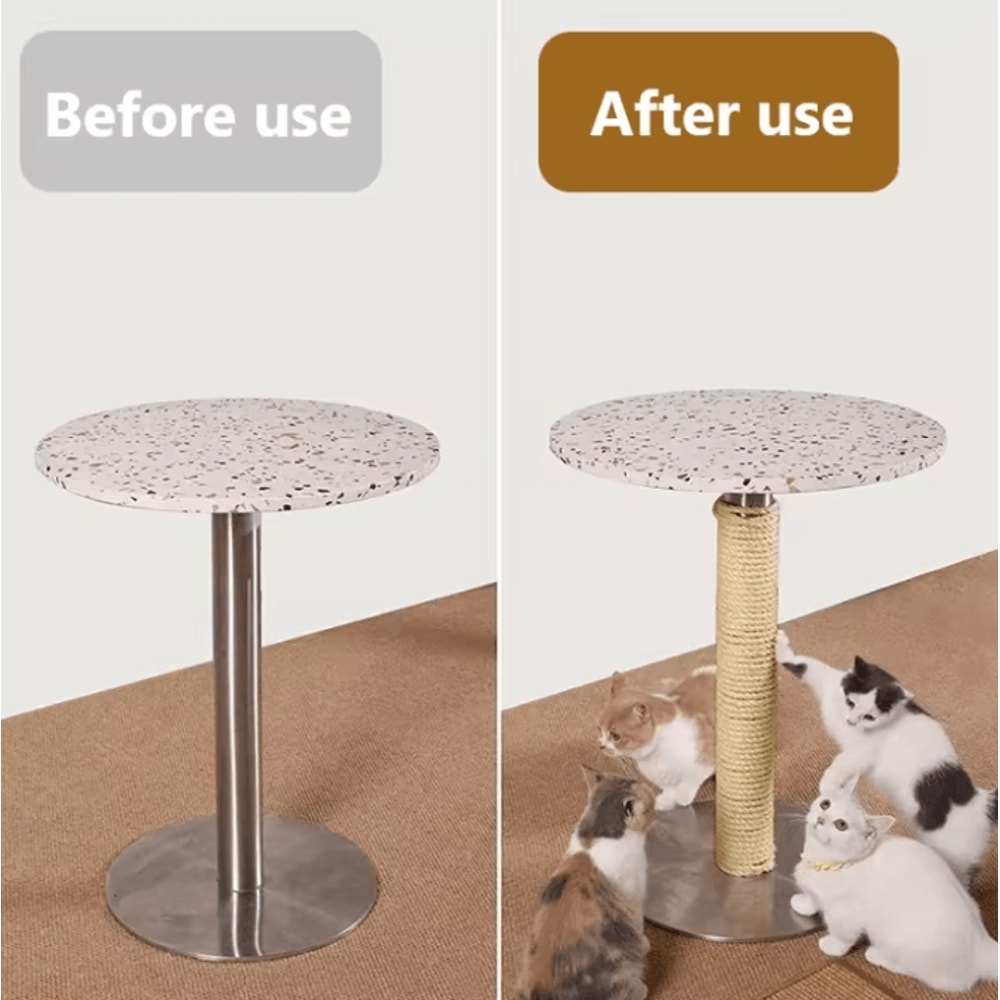 Natural Sisal Cat Scratcher Rope DIY Scratching Post Repair Furniture Protection Rope 2