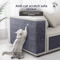 SelfAdhesive Cat Scratching Mat Trimmable Furniture Protector DIY Scratcher Carpet 0