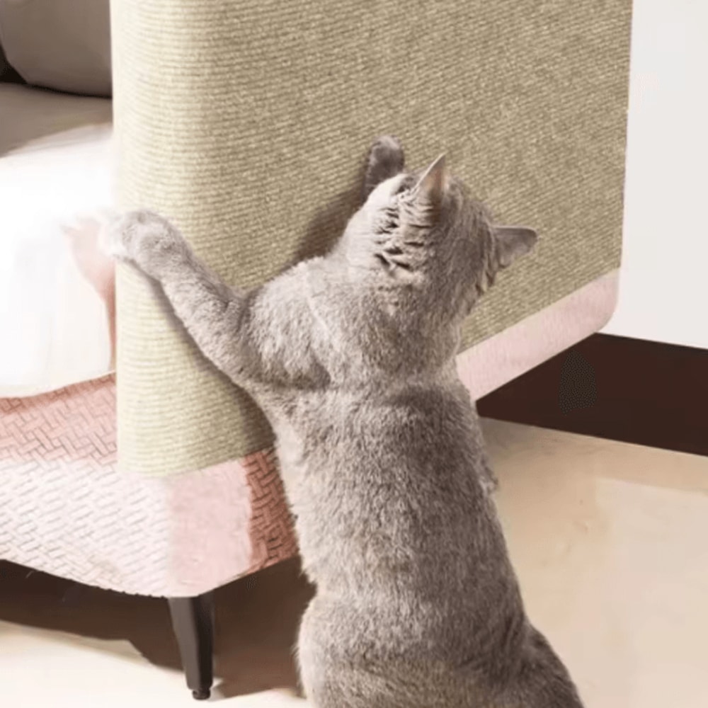 SelfAdhesive Cat Scratching Mat Trimmable Furniture Protector DIY Scratcher Carpet 1