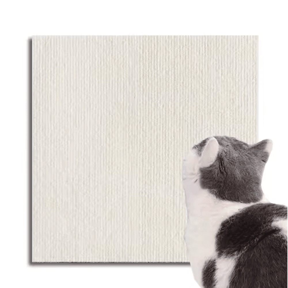 SelfAdhesive Cat Scratching Mat Trimmable Furniture Protector DIY Scratcher Carpet 4