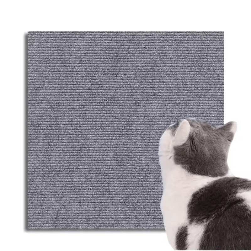 SelfAdhesive Cat Scratching Mat Trimmable Furniture Protector DIY Scratcher Carpet 7