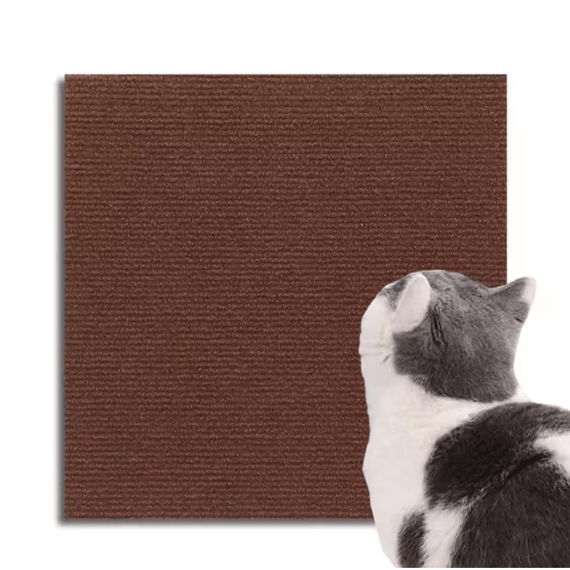 SelfAdhesive Cat Scratching Mat Trimmable Furniture Protector DIY Scratcher Carpet 8