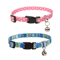 Geometric Doodles Cat Collar With Bell Adjustable Colorful Collar For Cats Small Pets 1