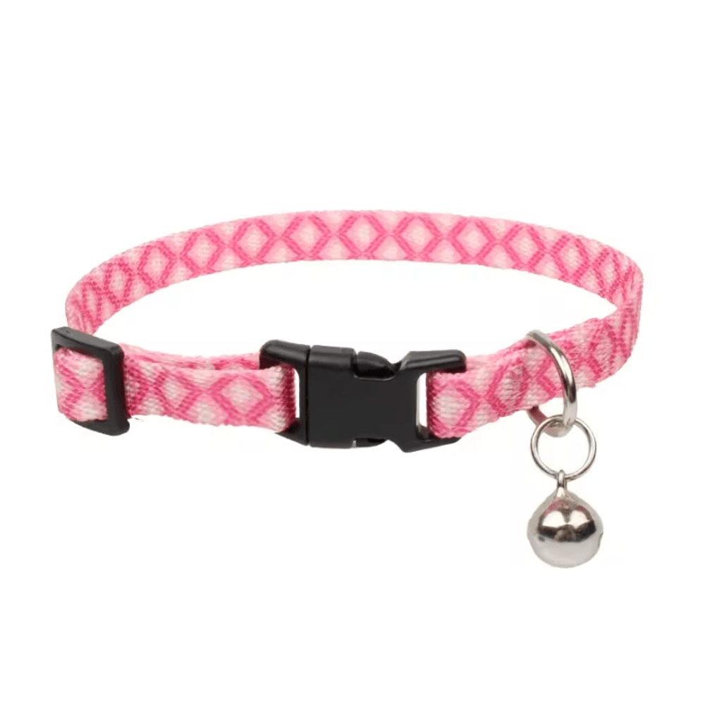 Geometric Doodles Cat Collar With Bell Adjustable Colorful Collar For Cats Small Pets 6