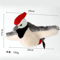 Rechargeable Flapping Bird Cat Toy TouchActivated Chirping Plush Toy With Catnip 5