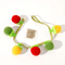 Felt Bell Cat Teaser Toy Interactive Hanging Toy For Curious Cats Kittens 3