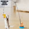 Capybara Bird Teaser Wand Toy Interactive Bell Cat Toy For Cats Kittens 1