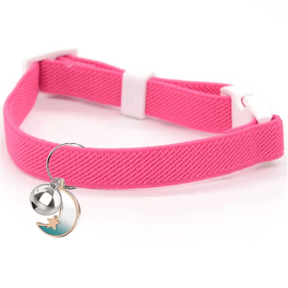 Safety Stretch Cat Collar Lightweight Elastic Collar For Cats Small Pets 9