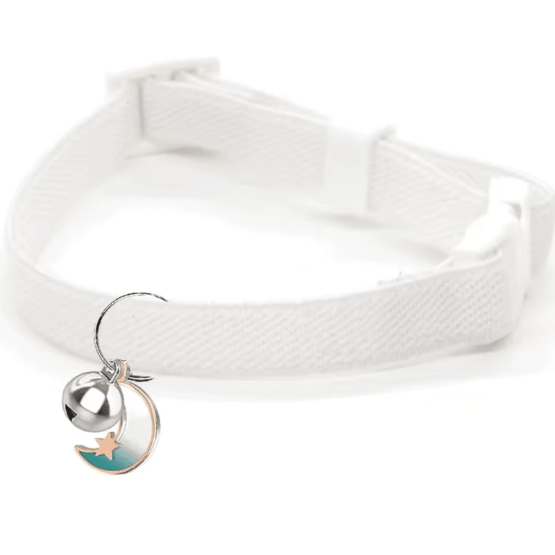 Safety Stretch Cat Collar Lightweight Elastic Collar For Cats Small Pets 5