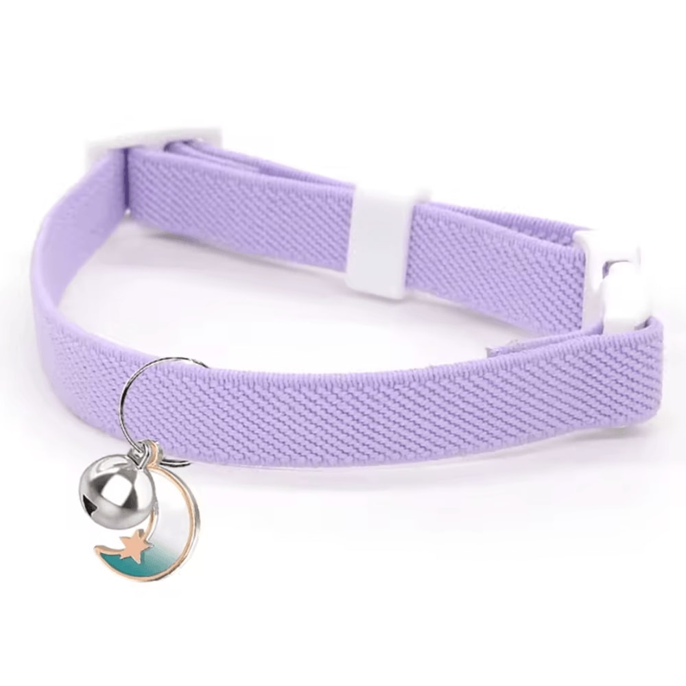 Safety Stretch Cat Collar Lightweight Elastic Collar For Cats Small Pets 15