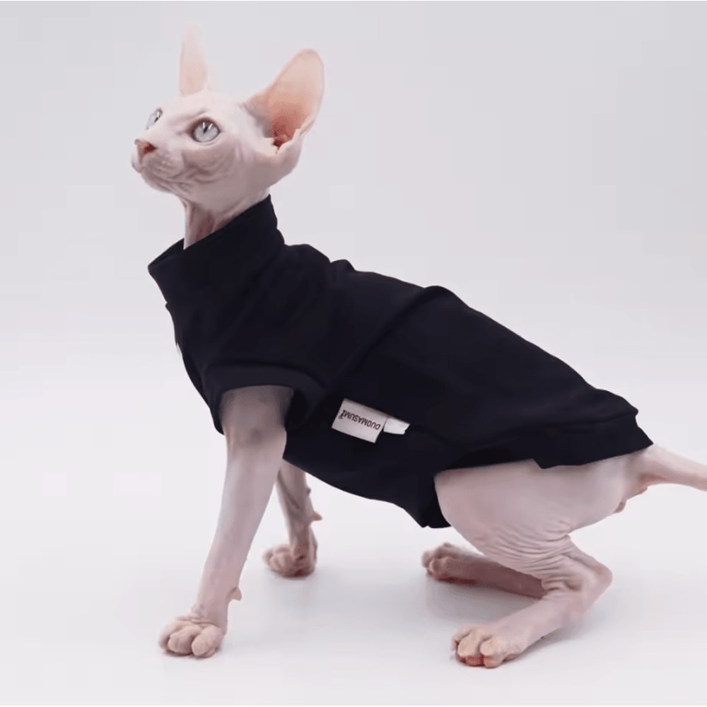 DUOMASUMI Cooling Cat Vest UltraSoft Summer Shirt For Hairless Sensitive Cats 7