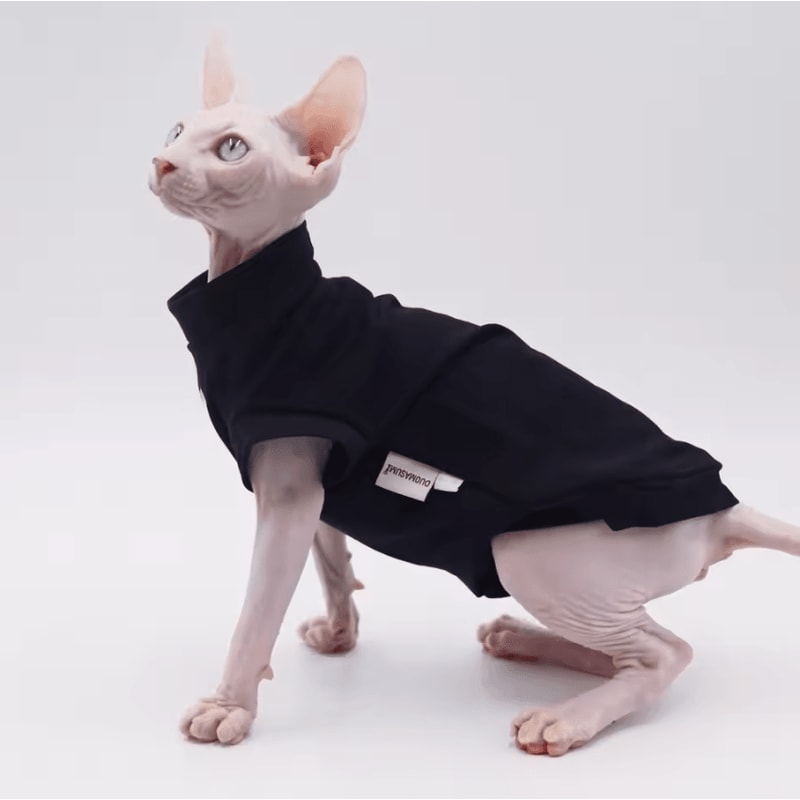 DUOMASUMI Cooling Cat Vest UltraSoft Summer Shirt For Hairless Sensitive Cats 7