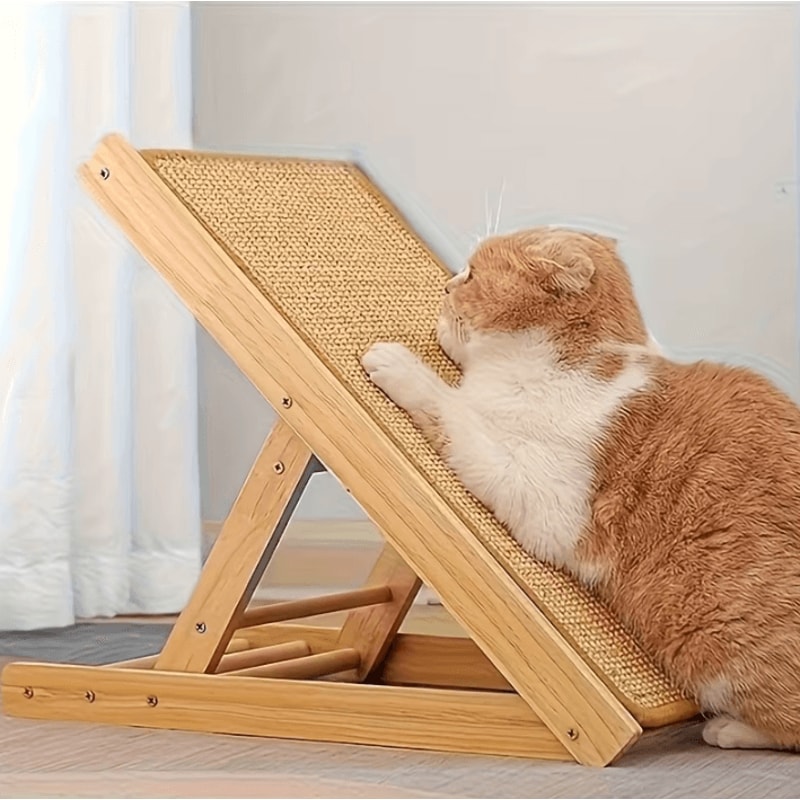 Sturdy Sisal Cat Scratching Post Natural Scratcher For Healthy Claws Furniture Protection 2