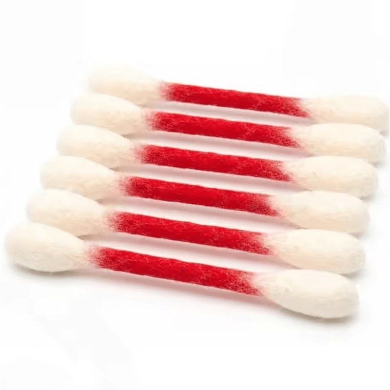 Giant Cotton Swab Catnip Kicker Toy Durable Dental Chew Interactive Cat Toy 2