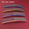 Rainbow Curved Pet Grooming Comb Stainless Steel Deshedding Detangling Comb For Cats Dogs 7