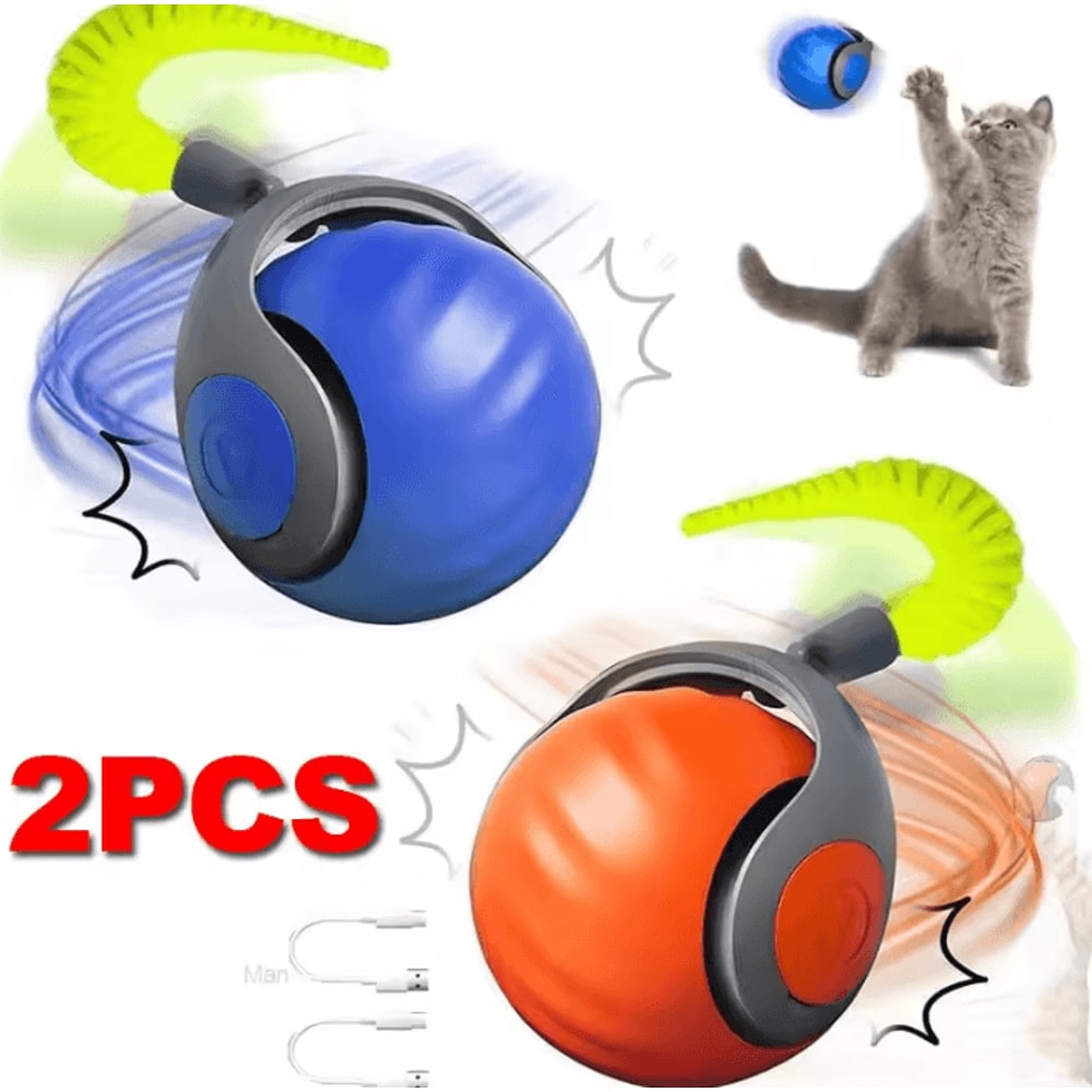 Speedy Tail 20 Smart Interactive Ball Automatic Motion Toy For Cats Dogs 2