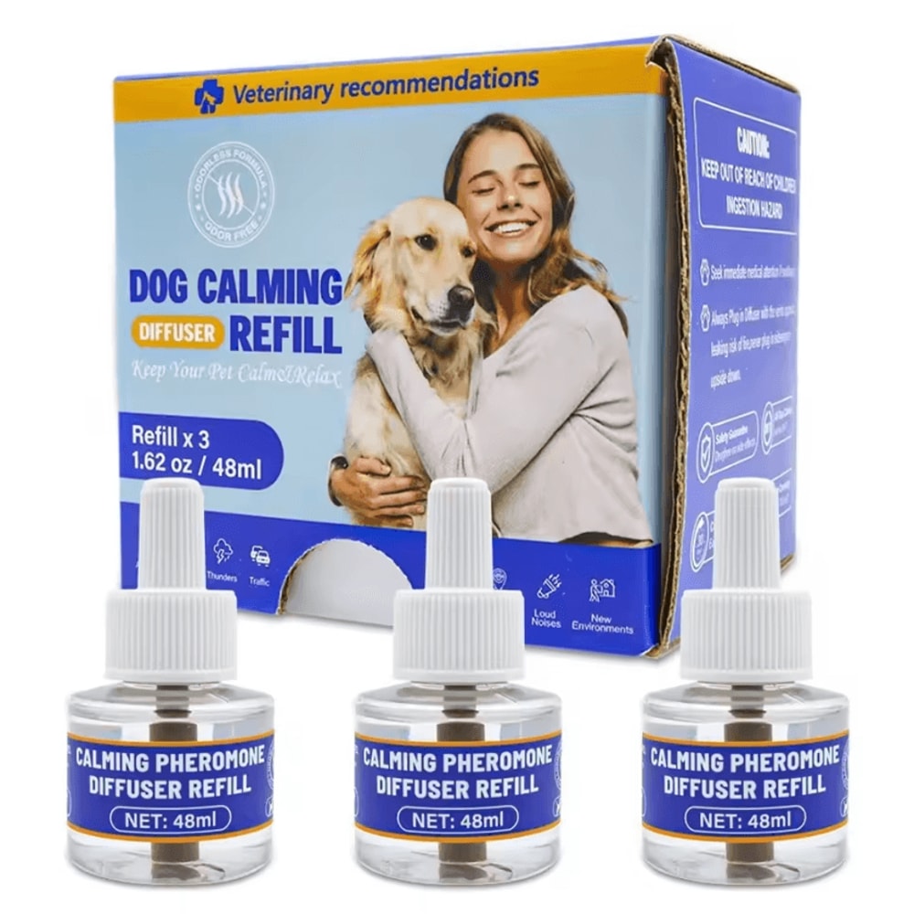 CalmPaws 4in1 Pet Pheromone Diffuser Kit For Cats Dogs 4