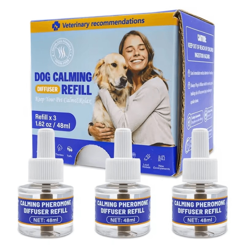 CalmPaws 4in1 Pet Pheromone Diffuser Kit For Cats Dogs 4