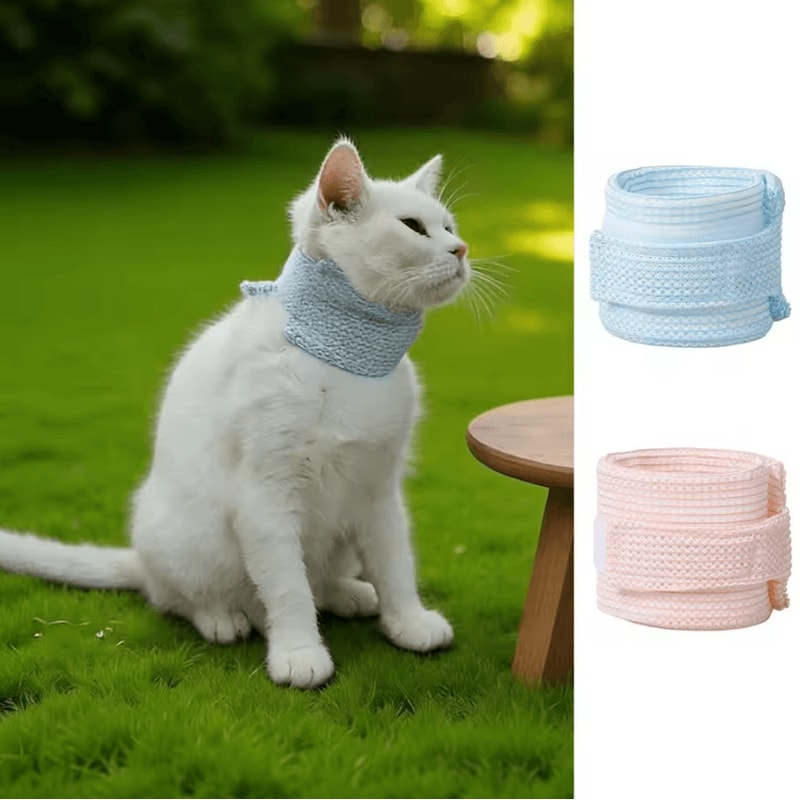 ComfortGuard Waterproof Cat Recovery Neck Brace Collar 0
