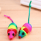 SqueakyMouse Plush Cat Toy Set 5Pack 4