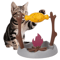 CampfireSpin Interactive Cat Puzzle Feeder Toy 0