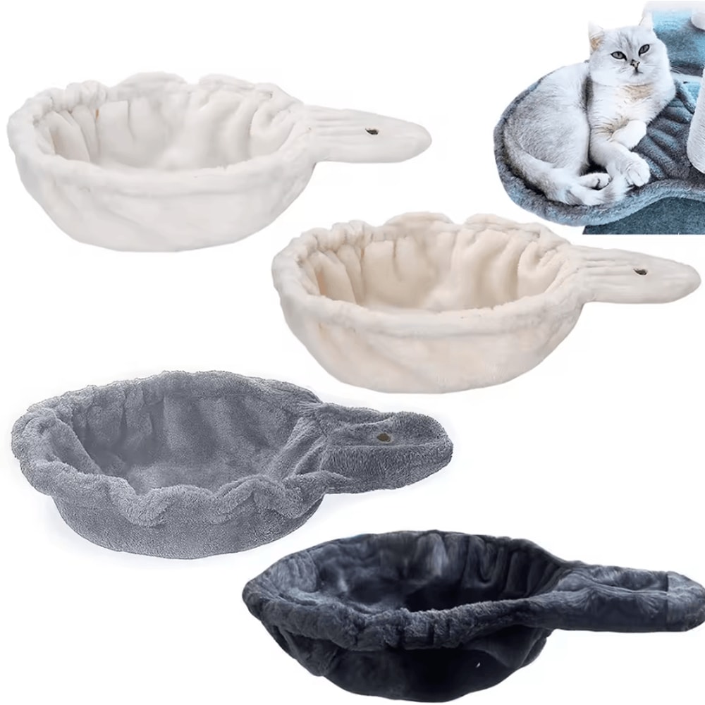CloudNest Plush Cat Hammock Bed For Cat Trees 0
