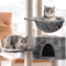 CloudNest Plush Cat Hammock Bed For Cat Trees 1