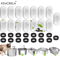 PureFlow Carbon Filter Sponge Set For Cat Water Fountains 4