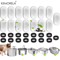 PureFlow Carbon Filter Sponge Set For Cat Water Fountains 4