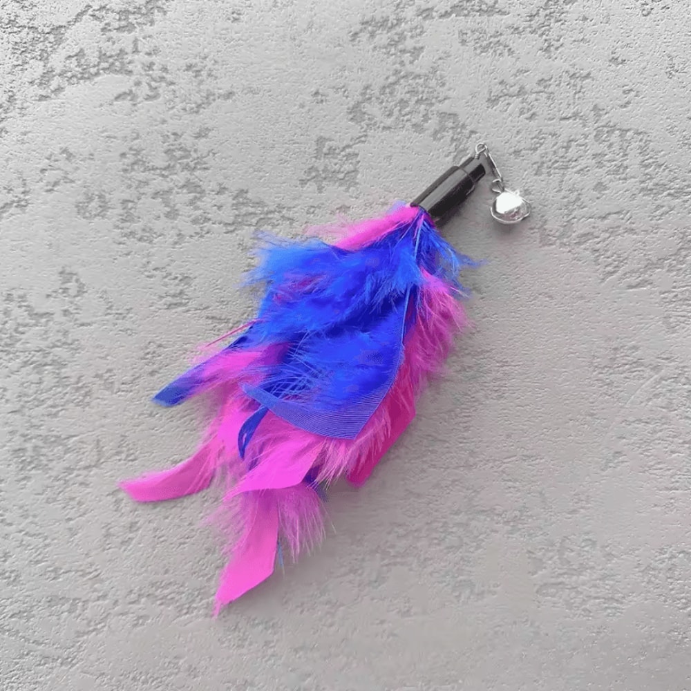 Interactive Feather Cat Toy Replacement Set 3PCS5PCS Refill Pack 2