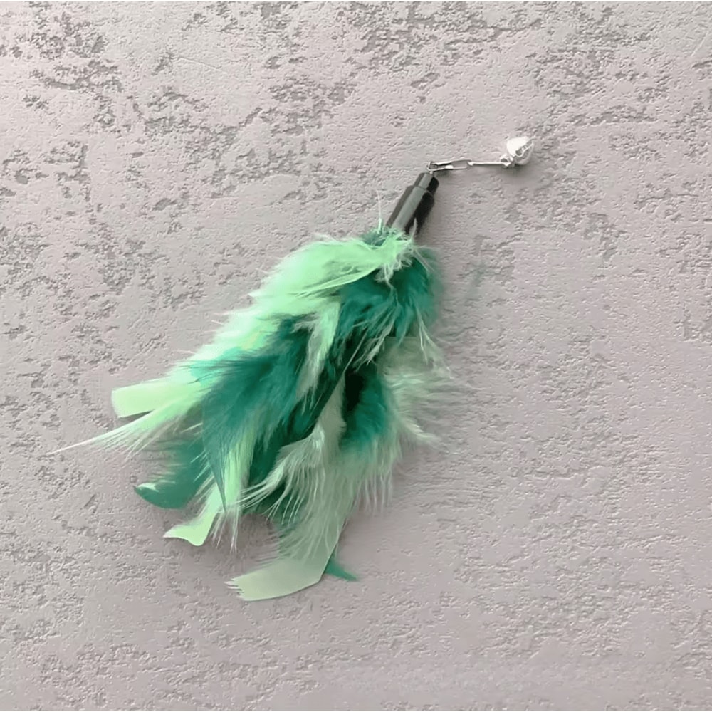 Interactive Feather Cat Toy Replacement Set 3PCS5PCS Refill Pack 4