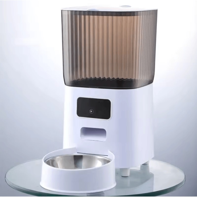 Smart WiFi Automatic Pet Feeder With HD Camera Dual Bowls 3