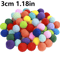 Colorful Plush Cat Toy Balls 98PCS198PCS Interactive Play Pack 1