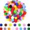 Colorful Plush Cat Toy Balls 98PCS198PCS Interactive Play Pack 3
