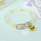 GlowintheDark Paw Print Cat Collar With Bell Safety Buckle 2