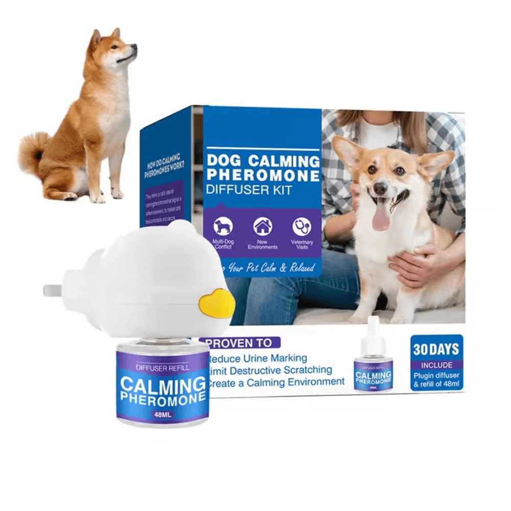 48ML Enhanced Calming Pheromone Diffuser For Cats Dogs 4