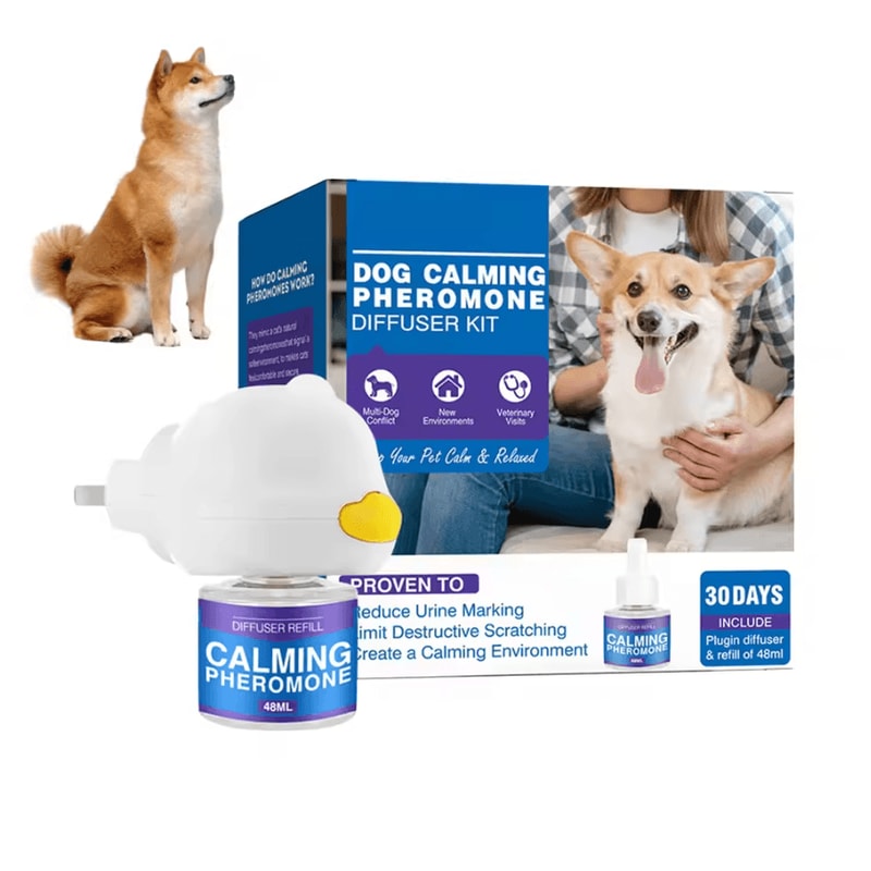 48ML Enhanced Calming Pheromone Diffuser For Cats Dogs 4