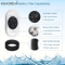 20PCS Activated Carbon Pet Water Fountain Filters With 20 Replacement Sponges 3