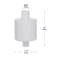 Triple Filtration Activated Carbon Replacement Filters For Els Pet 25L Water Fountain 6 Pack 2