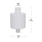 Triple Filtration Activated Carbon Replacement Filters For Els Pet 25L Water Fountain 6 Pack 2