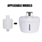 Triple Filtration Activated Carbon Replacement Filters For Els Pet 25L Water Fountain 6 Pack 5