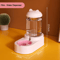 Cute CatShaped Automatic Pet Feeder Water Dispenser Set 2