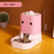 Cute CatShaped Automatic Pet Feeder Water Dispenser Set 6