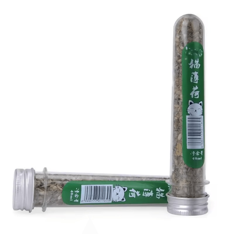 Natural Catnip Treat Tube Irresistible Catnip Snack Play Enhancer 1