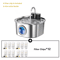 Wireless Charging Stainless Steel Cat Water Fountain 32L108oz Sensor Water Dispenser 5