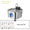 Wireless Charging Stainless Steel Cat Water Fountain 32L108oz Sensor Water Dispenser 5